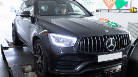 Индивидуальная настройка Mercedes GLC AMG43 3.0t 367л.с. 2019 г.в.