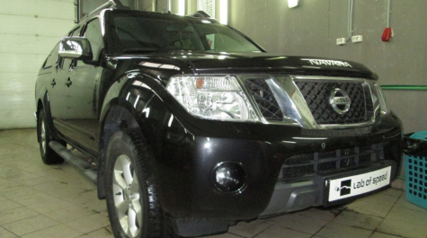 Чип-тюнинг Nissan Navara 2.5 dCi AT 190hp 2013 года выпуска