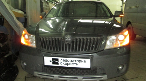 Чип-тюнинг от APR на Skoda Octavia 1.8TSI 152hp 2011 года выпуска