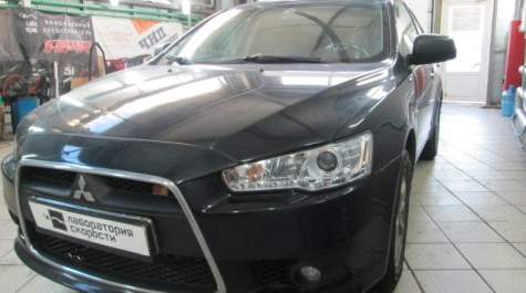 Чип-тюнинг Mitsubishi Lancer X 1.8  140hp 2012 года выпуска