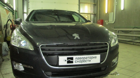 Чип-тюнинг Peugeot 508 2.0 HDI AT 136hp 2013 года выпуска