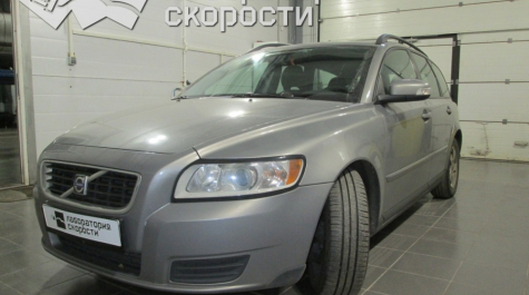 Программное отключение и механическое удаление сажевого фильтра на Volvo V50 1.6D 109hp 2008 года выпуска