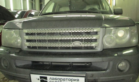  Чип-тюнинг с отклчением и удалением сажевого филььтра на Land Rover Range Rover 2.7 TDV6 AT 190hp 2009 года выпуска