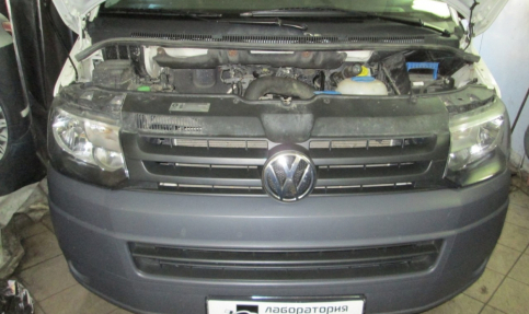 Программное отключение и механическое удаление сажевого фильтра,отключение клапана EGR на Volkswagen Transporter 2.0 TDI 102hp MT 2010 года выпуска
