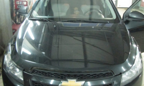 Чип-тюнинг c отключением и удалением катализаторов на Chevrolet Cruze 1.6 109hp 2011 года выпуска