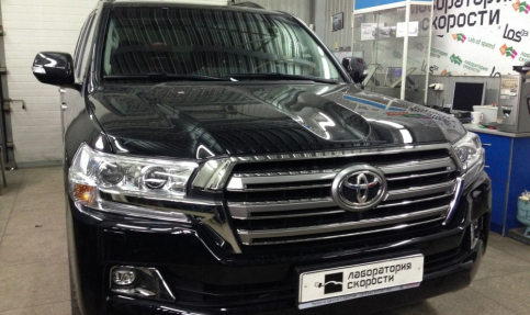 Чип тюнинг Toyota Land Cruiser 200 4.5d 243hp AT 2015 года выпуска
