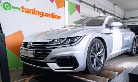 Чип-тюнинг Stage1 VW Arteon  2.0TSI 272 л.с. 2020